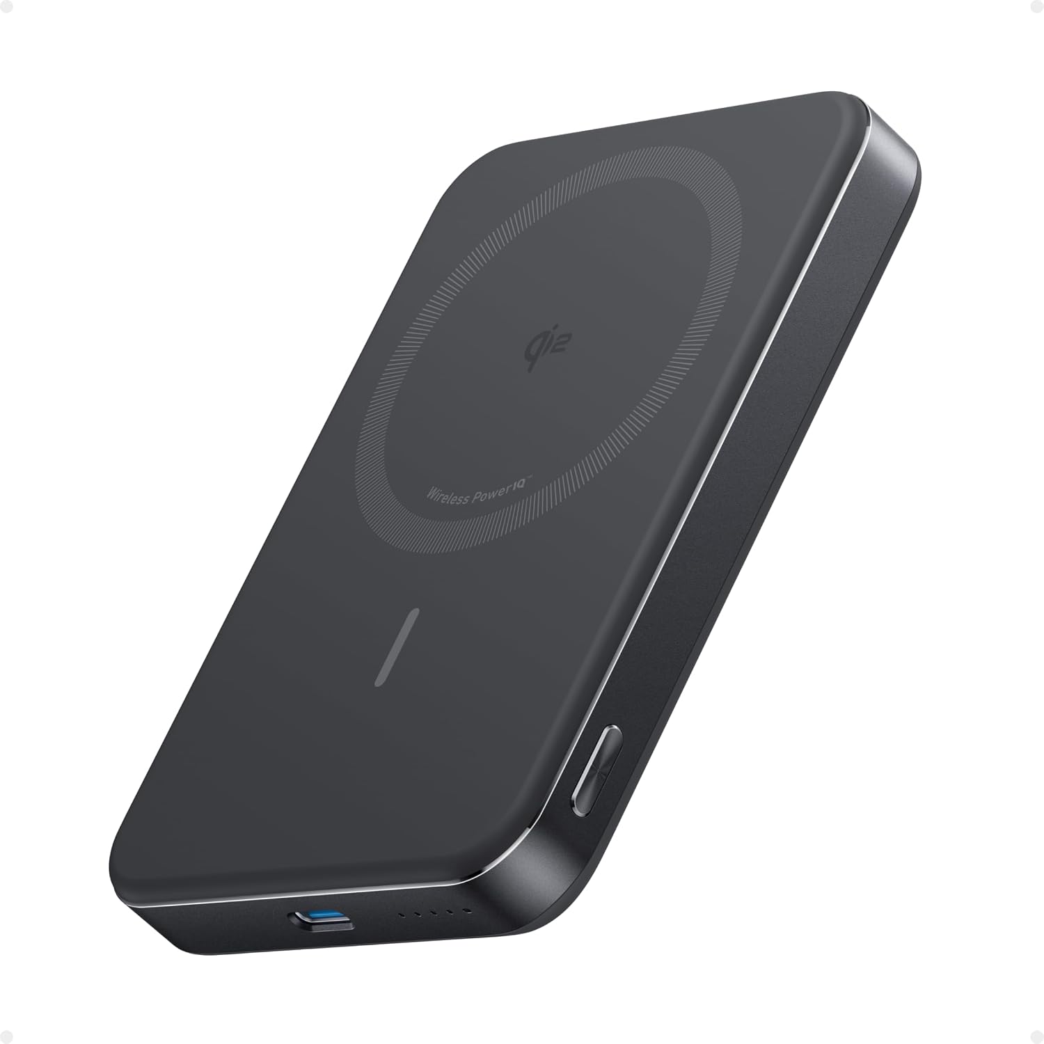 Anker MagGo flache magnetische Powerbank 10000mAh Qi2 15W