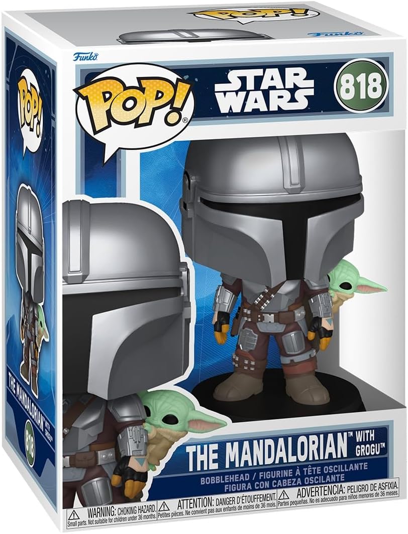 POP Funko Star Wars: Mandalorian & Grogu