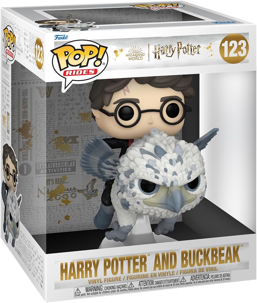 POP Funko Deluxe: Harry Potter Prisoner of Azkaban - Harry & Buckbeak