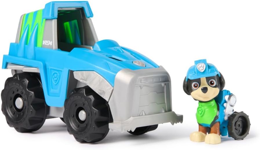 PAW PATROL Rex-Figur mit Dinosaurier-Rettungsfahrzeug, ab 3 Jahren