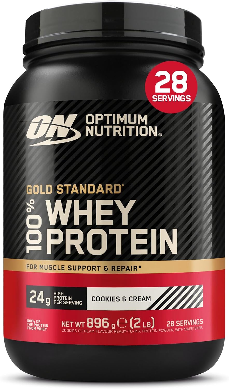 Optimum Nutrition Gold Standard 100% Whey Proteinpulver,899 g