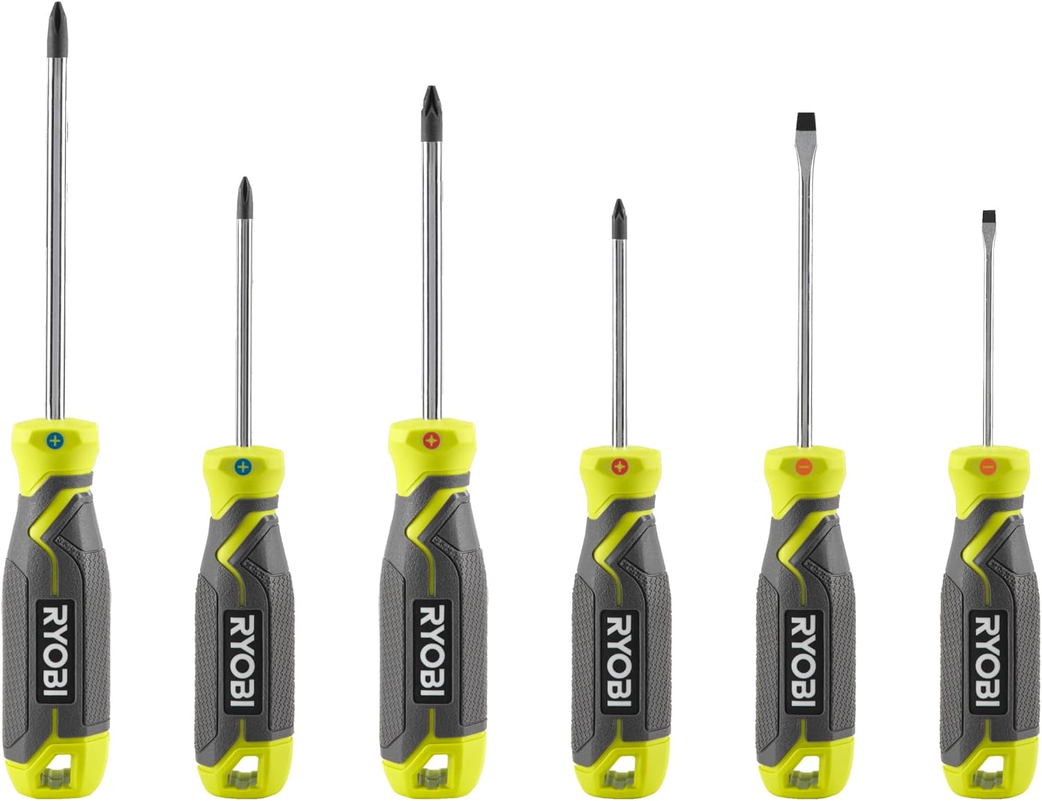RYOBI Schraubendreher-Set, 6-tlg. RHSDS6PC