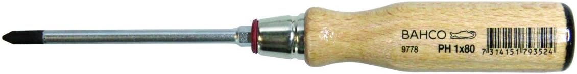 Bahco 9778-3 Schraubendreher mit Holzgriff für PH-3 270mm