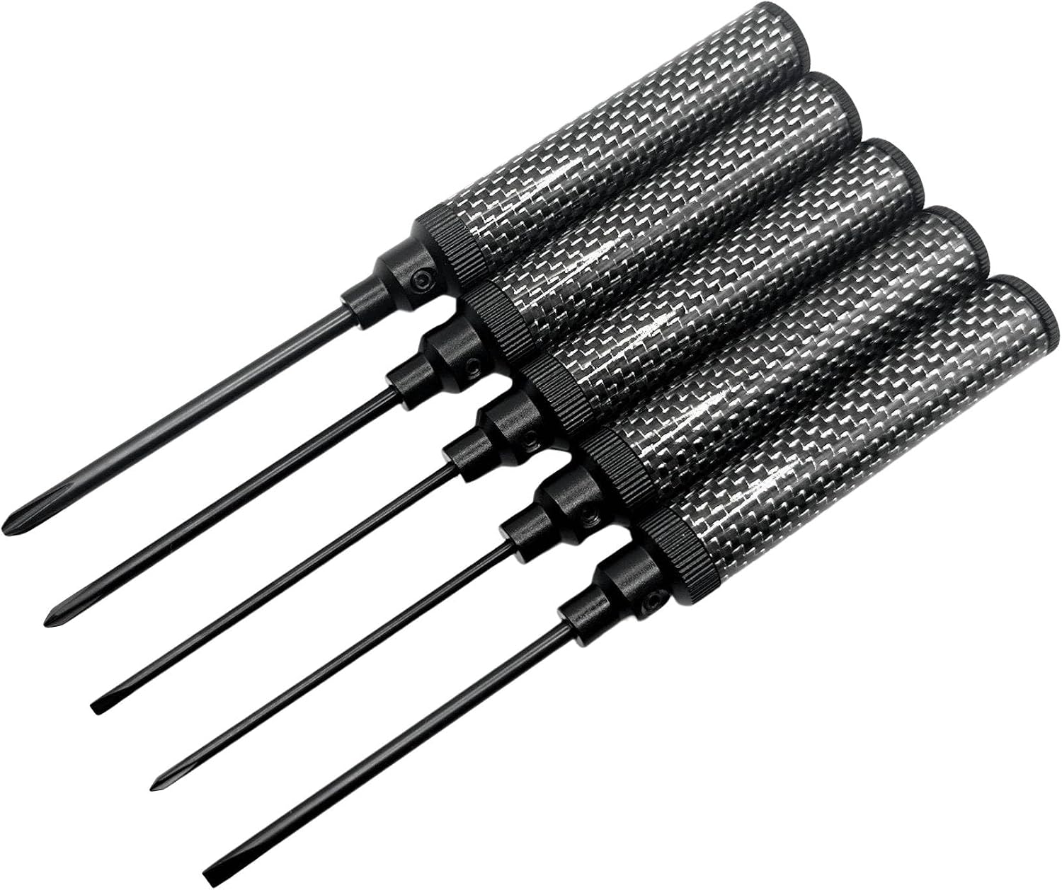 Schraubendreher Set 5tlg Kreuzschlitz 3mm 4mm 5mm + Schlitz 3mm 4mm - rcbay