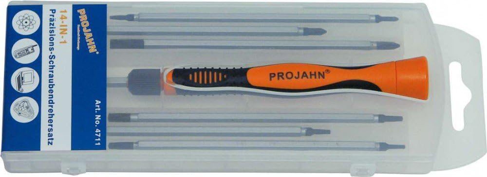 Projahn Praezisions Schraubendreher Satz 8-teilig Doppelklinge 4711