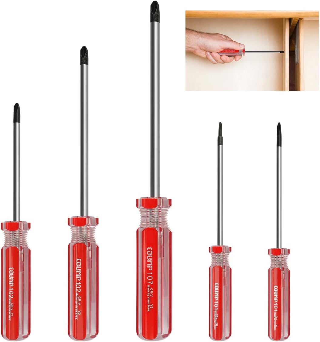 Schraubendreher Set Enthält Y3(6mm)/Y2(5mm)/Y1(4mm)/Y0(3mm)/Y00(2mm)