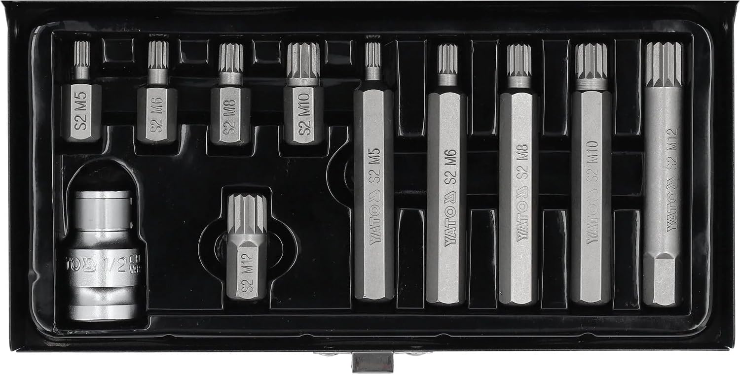 Yato yt-0415Schraubendreher-Set Bits/Spline/11