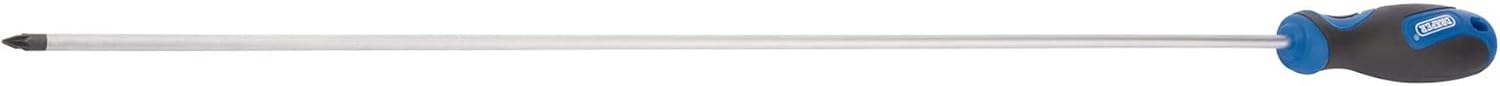 DRAPER 865pz/L Nummer 1 PZ TYPE SCHRAUBENDREHER MIT SOFT-GRIP-Griffen, blau, 450 mm