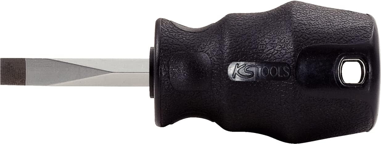 KS Tools 911.1141 ERGOTORQUE Schlitz-Schraubendreher, kurz, 6mm