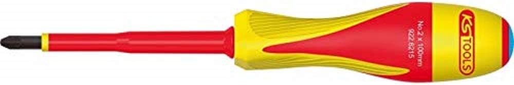 KS Tools 922.6213 Ultimate Isolierter Schraubendreher PZ0 x 60 1000 V