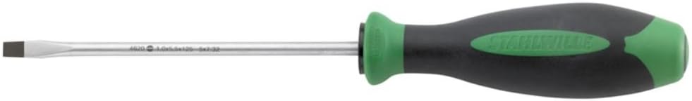 STAHLWILLE QuickRelease 4620 3 1,0 x 5,5 x 125 – Werkstatt-Schraubendreher flach