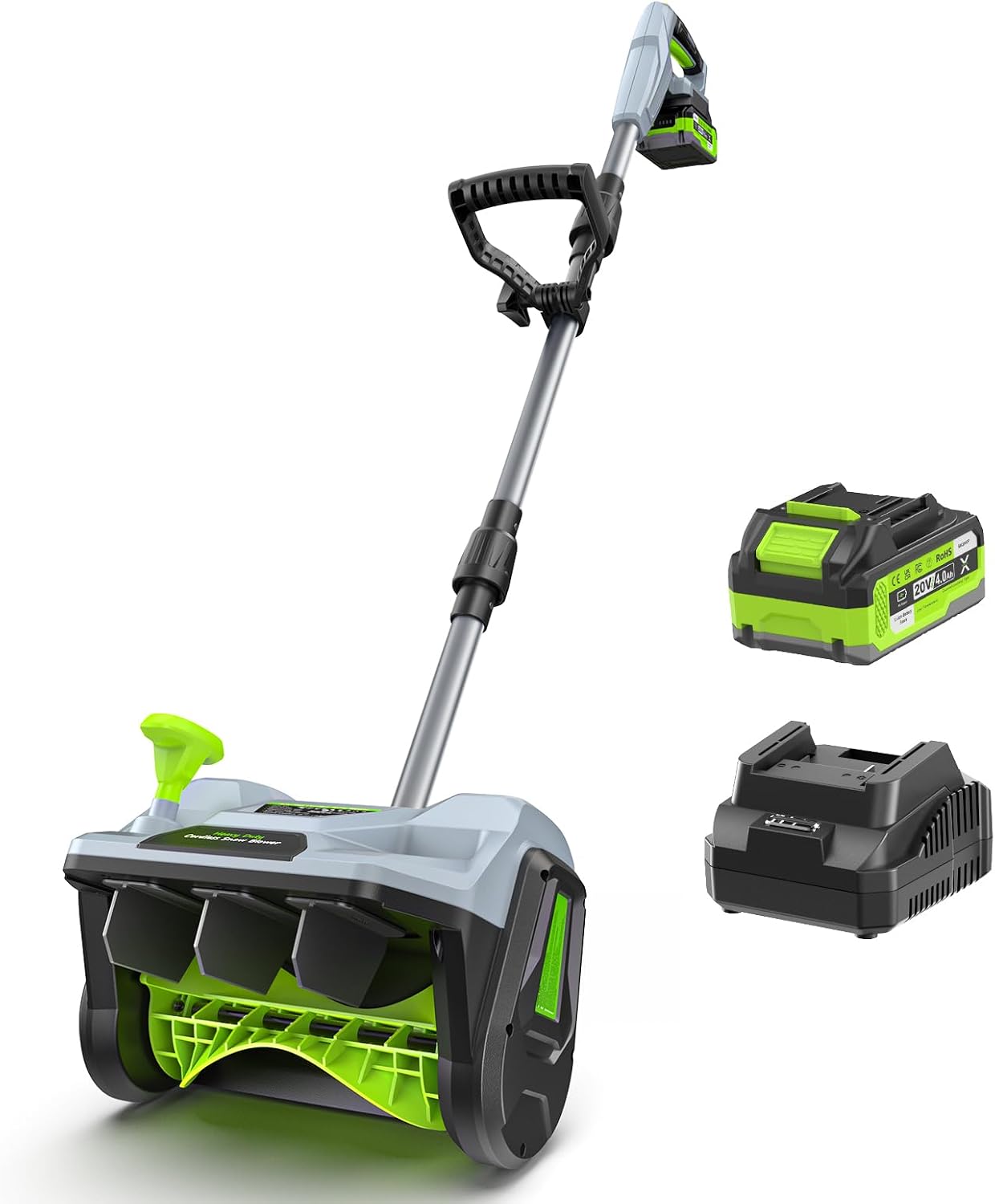 ETOOLAB Akku-Schneefräse, 20V, Arbeitsbreite 34 cm