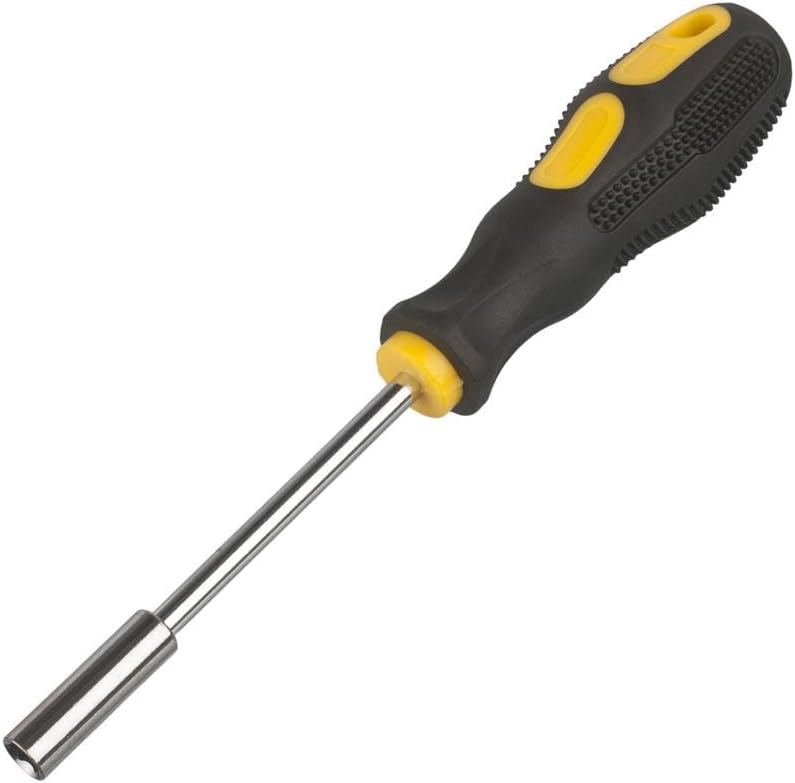 Schraubendreher Bithalter mit Magnet 1/4 Zoll Ergonomischer Gummigriff Handwerkzeug für KFZ & Heimwerker
