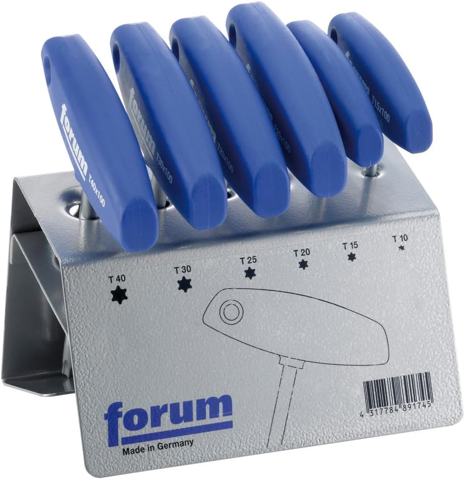 Forum Schraubendreher Torx T-Griff T10-40 im Ständer, 4317784891745