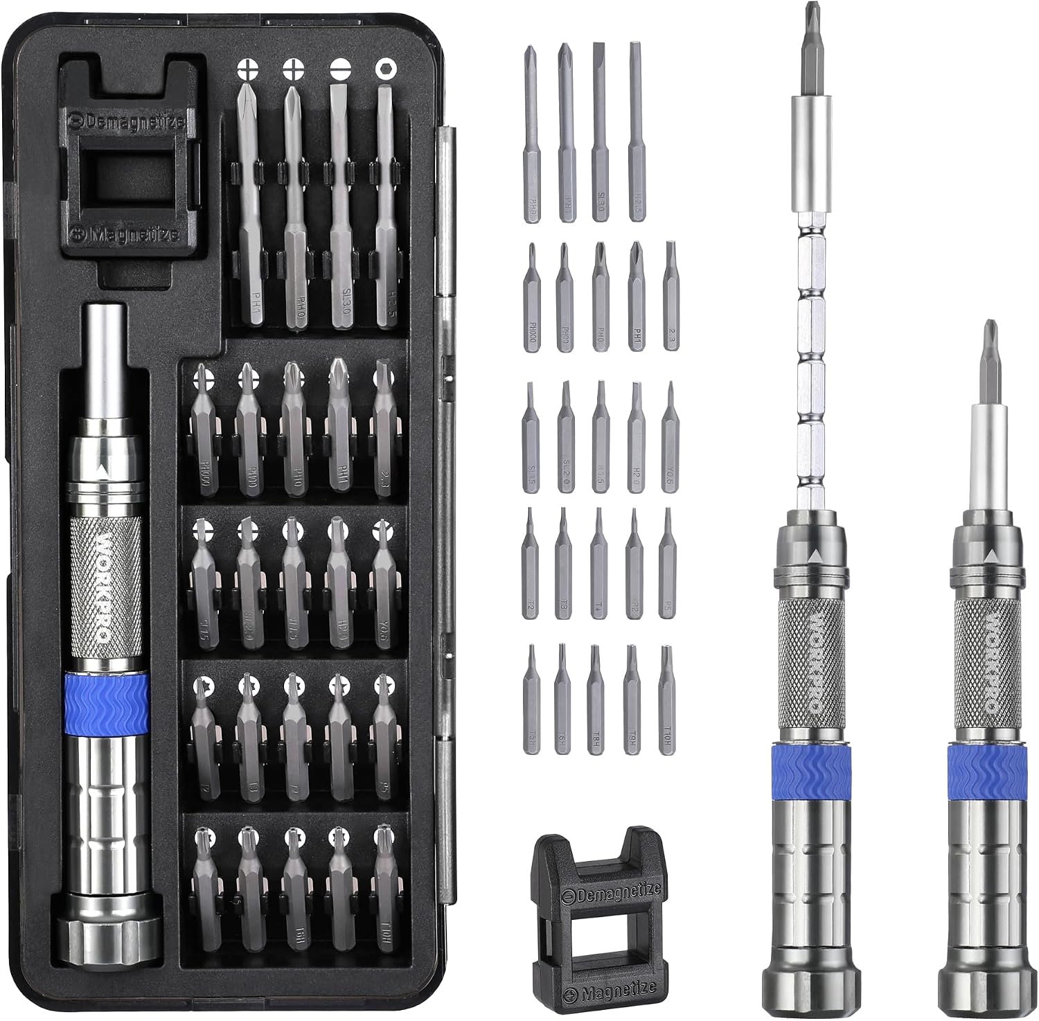 WORKPRO 24-in-1 Präzisionsschraubendreher Set, Mini-Schraubendreher