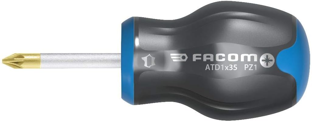 Facom ATD1X25 PROTWIST® Schraubendreher für Kreuzschlitzschrauben - Kurze Klingen