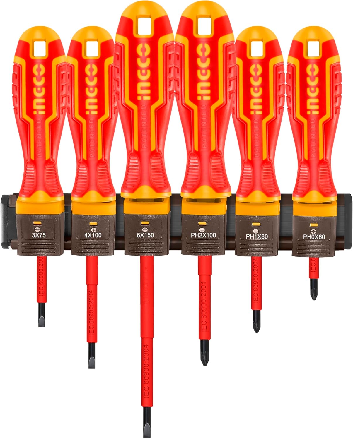 ISOLATI Elektriker-Schraubendreher-Set 1000 V - INGCO