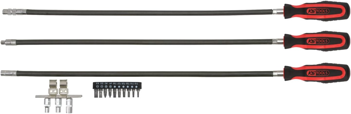 KS Tools 911.1180 ERGOTORQUE Schraubendreher-Satz, 16-tlg., XL, 4042146138069