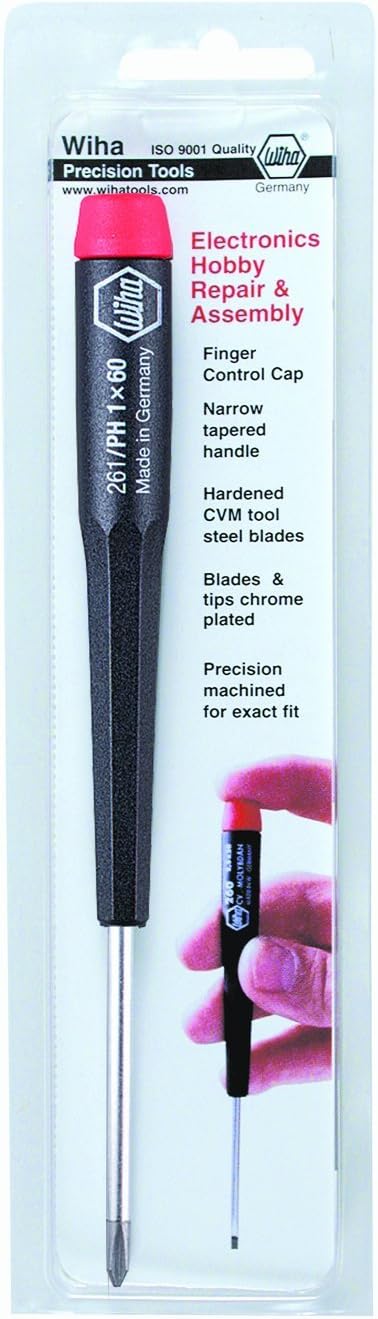 Wiha 96102 Precision Phillips-Schraubendreher, Einzelpackung