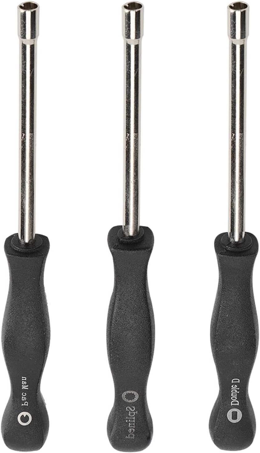 3-teiliges Doppel-D-Splined-Vergaser-Schraubendreher-Set, Leicht und Einfach zu Tragen, Leicht zu Erkennen mit Rutschfestem Griff