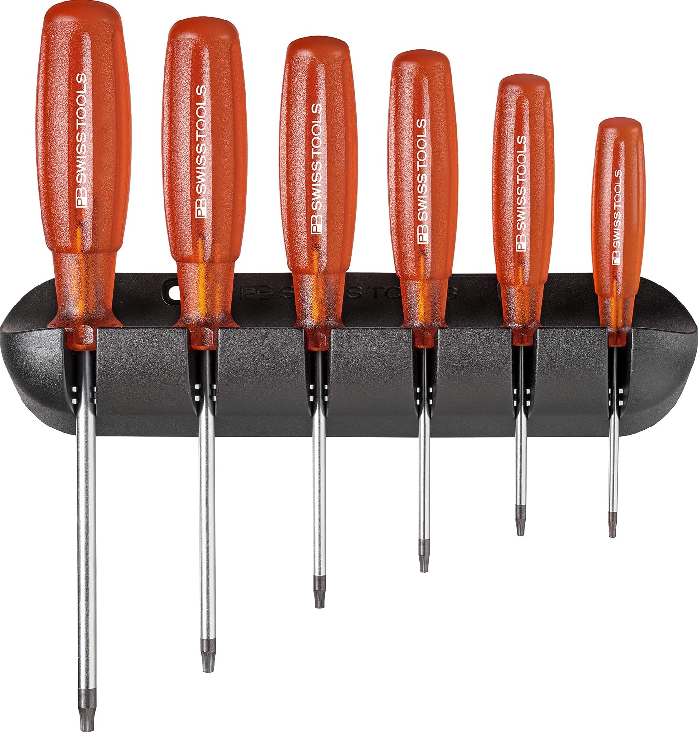 PB Swiss Tools Schraubendreher-Satz 6-teilig Torx im Wandhalter Multicraft