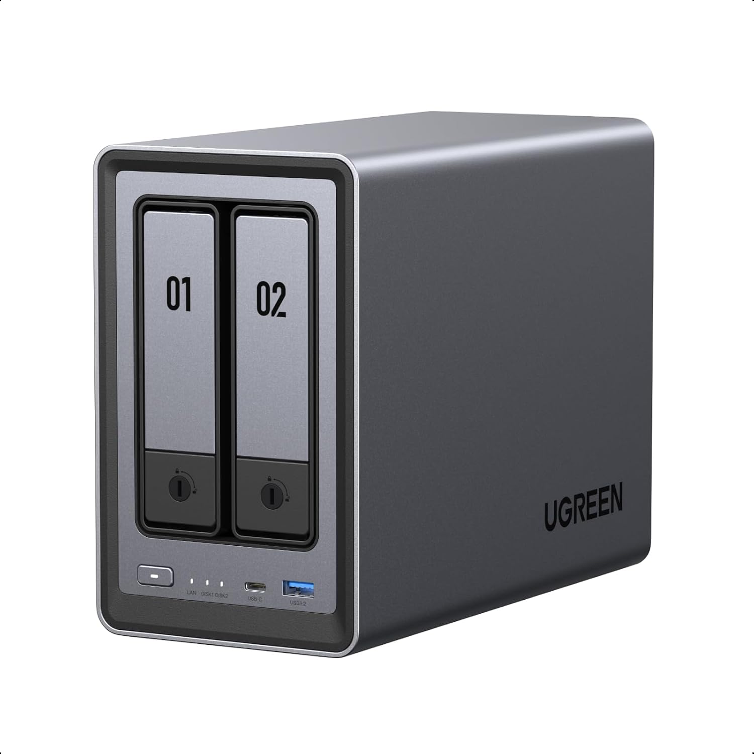 UGREEN NASync DXP2800 2 Bay NAS für Homeoffice und Technikfans (ohne HDD)