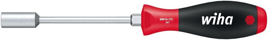 Wiha Schraubendreher SoftFinish® Sechskant-Steckschlüssel, Zoll-Ausführung mit Rundklinge und Sechskantansatz (02838) 5/16 mm x 125 mm