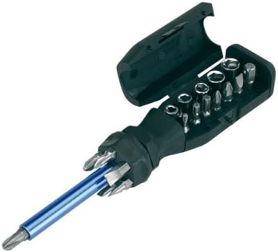 Schraubendreher Schraubenzieher Set 19 teilig mit Magnetstab und im Griff integrierten Aufsätzen (Bits) von noTrash2003