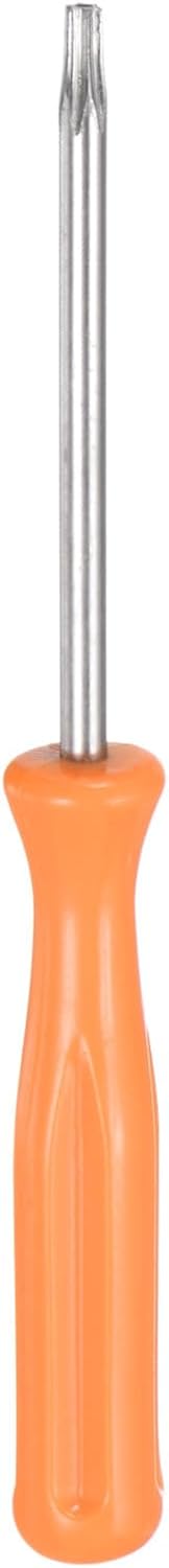 QUARKZMAN Torx-Schraubendreher T9H 4" Länge aus Kohlenstoffstahl Gelb