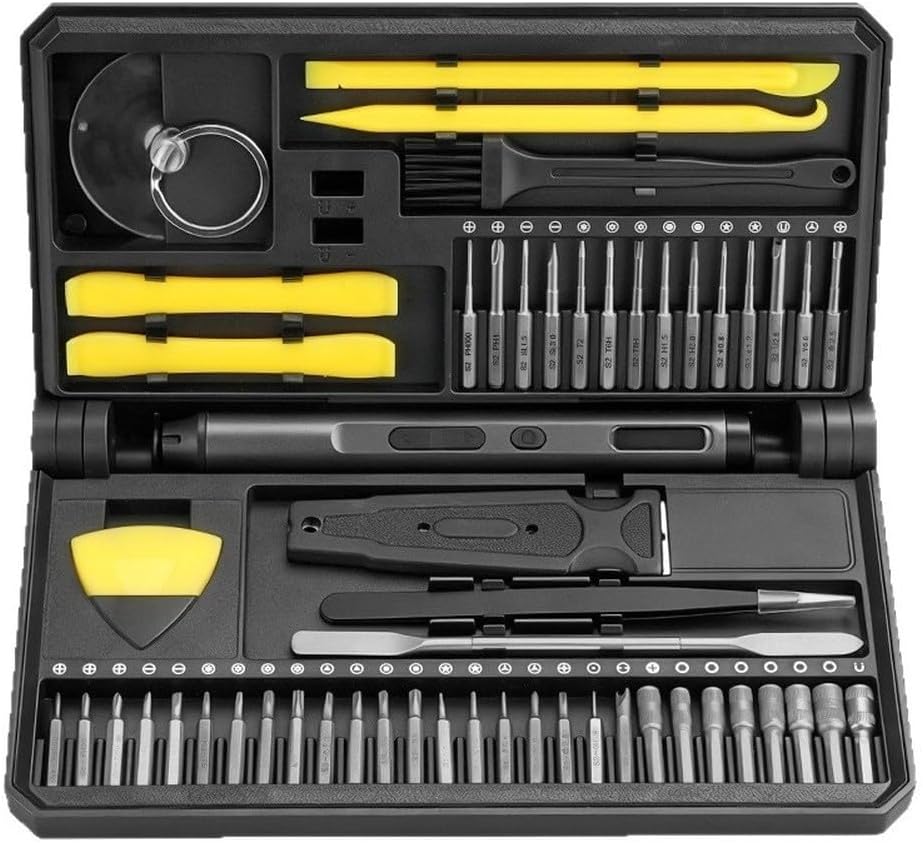 58 in 1 Elektro-Schraubendreher-Set Chrom-Vanadium-Bits