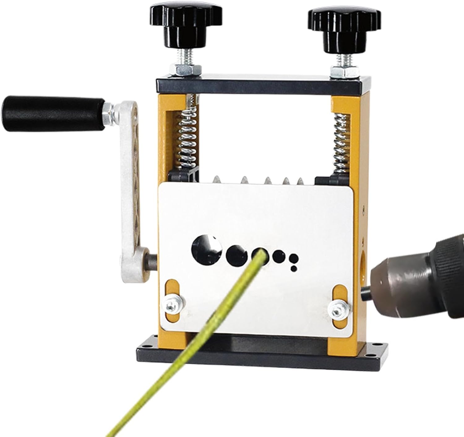 Handz ziehen Drahtstripper Maschine, Kabelstripper -Maschine 6 Löcher 5
