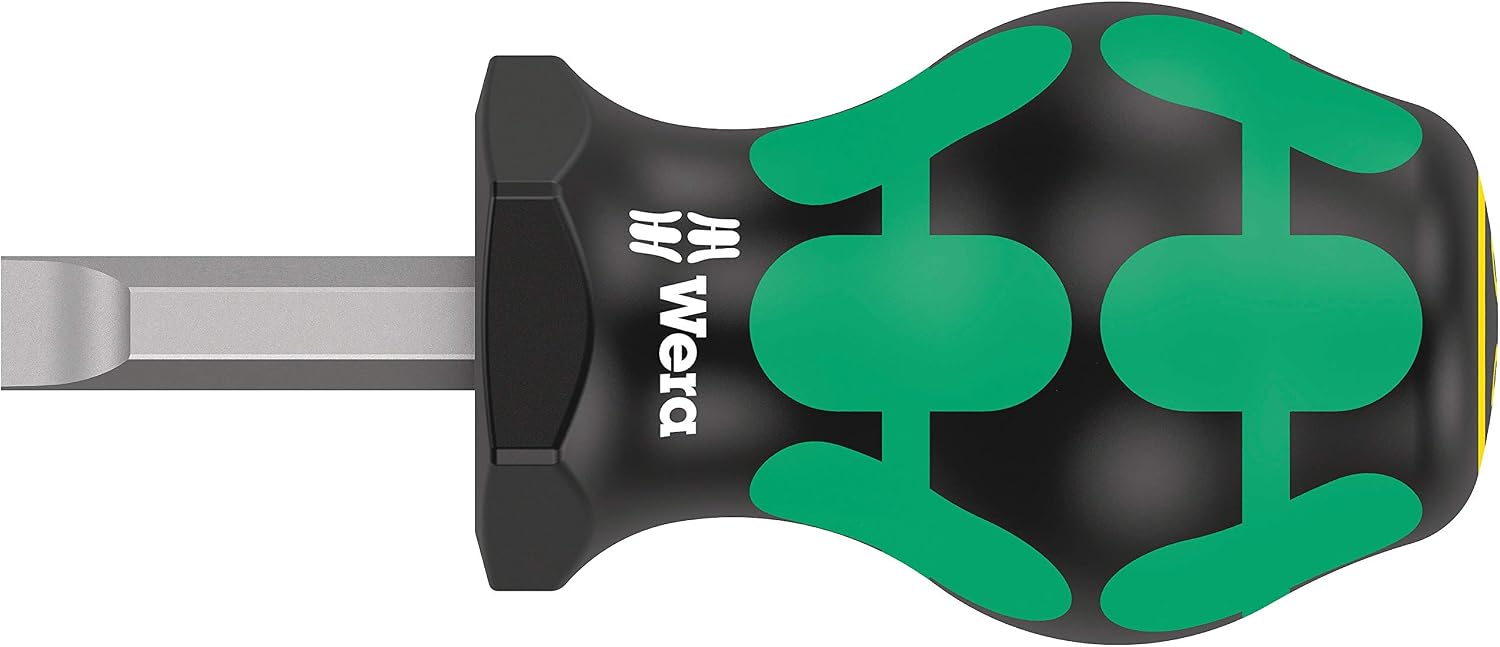 Wera '05008843001 335 Stubby/Vergaserschraubendreher, 1.2 x 6.5 x 24.5 mm