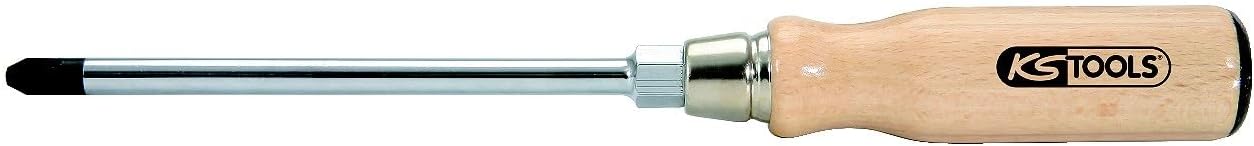 KS Tools 300.1013 ERGOTORQUE WOOD Schraubendreher, PH3