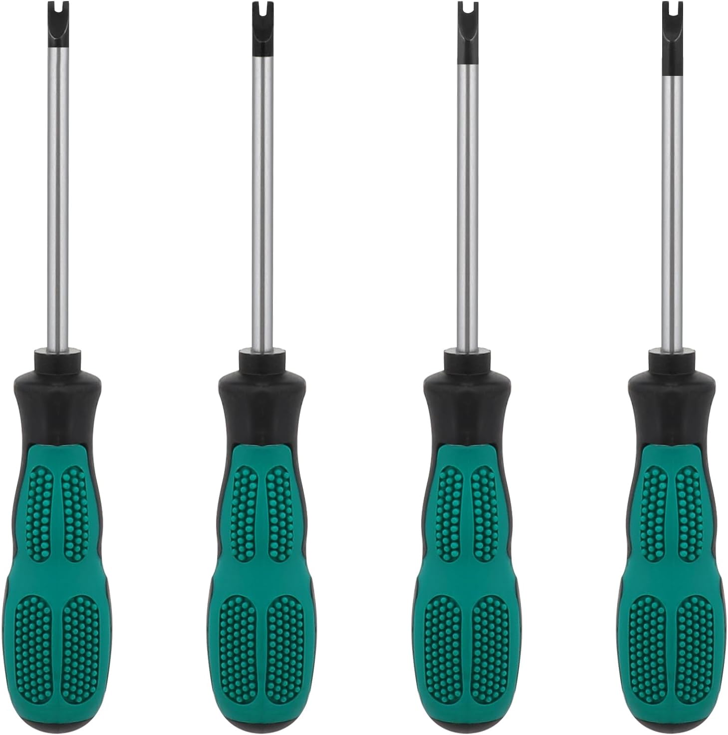 4 Stück U-Typ Schraubendreher M1.7 / M2.0 / M2.3 / M2.6 U Gabel Typ Magnetschraubendreher CRV Multifunktions Handwerkzeug Kit Bits Magnetisch Schlitzschraubenzieher M-type Screwdriver