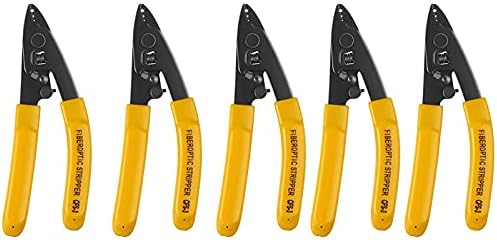 5 STÜCKE -3 Drei-Port Optisch Glasfaser Abisolierzange / / Kabel Abisolierzange FTTH Werkzeuge Glasfaser Abisolierung