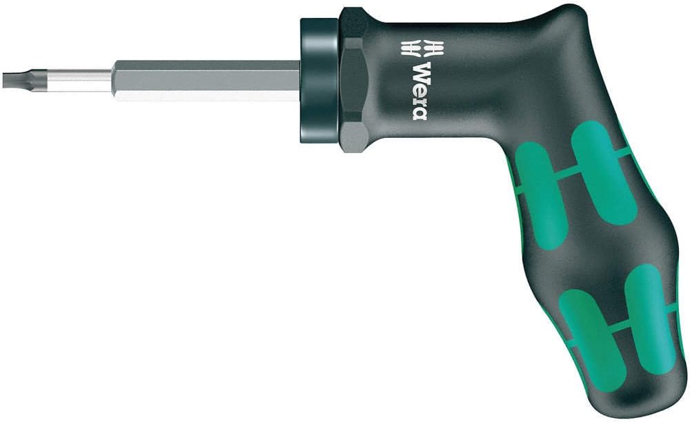 Wera 05027913001 300 Hex Drehmomentindikator, Pistolengriff, Hex-Plus, 4 mm, 5 Nm