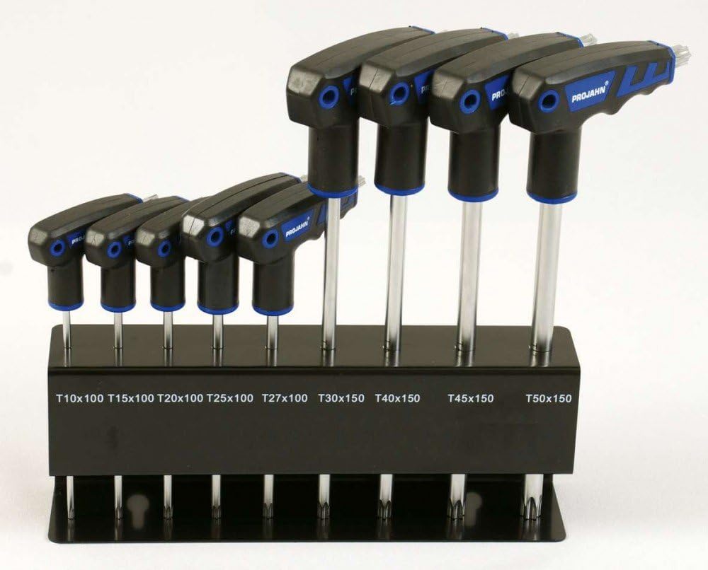 Projahn TX T-Griff Schraubendreher Satz 9-teilig 4180