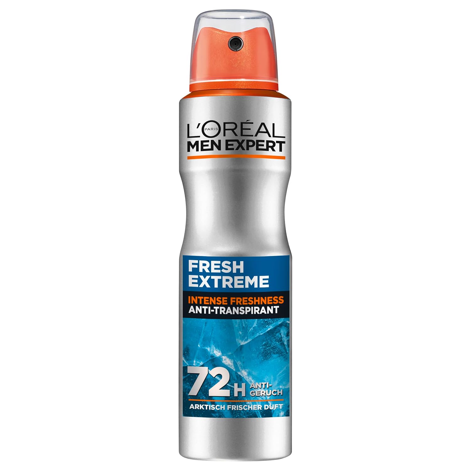 L'Oréal Paris, Men Expert, Fresh Extreme 72H Anti-Transpirant Deospray, mit Ultra-Cooling-Effekt, intensiver Schutz gegen Geruch, Aerosol, 6 x 150ml