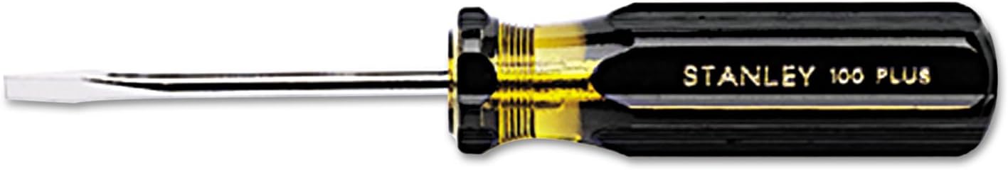 Stanley 66-183 3/16 Inch X 3 Inch 100 Plus Cabinet Tip Screwdriver by Stanley