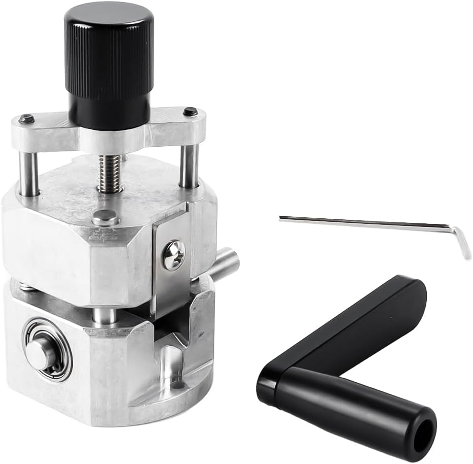 Kabelschäler Mit Handkurbel, Manuelle Kabelabisoliermaschine, Abisolierdurchmesser 2 X 25 Mm Für Schrott Zum Kabelrecycling