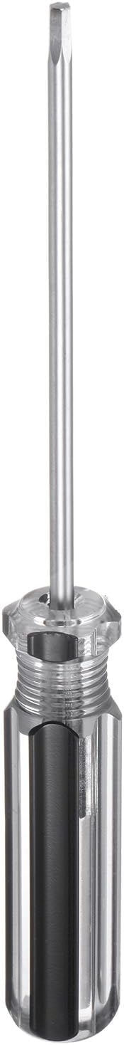QUARKZMAN Magnetischer Sechskant-Schraubendreher 4x75mm Stab H3.0 Stahl Sechskantkopf-Schraubenzieher Mit Rutschfestem Griff Für Gerätereparatur Und -verbesserung Schwarz