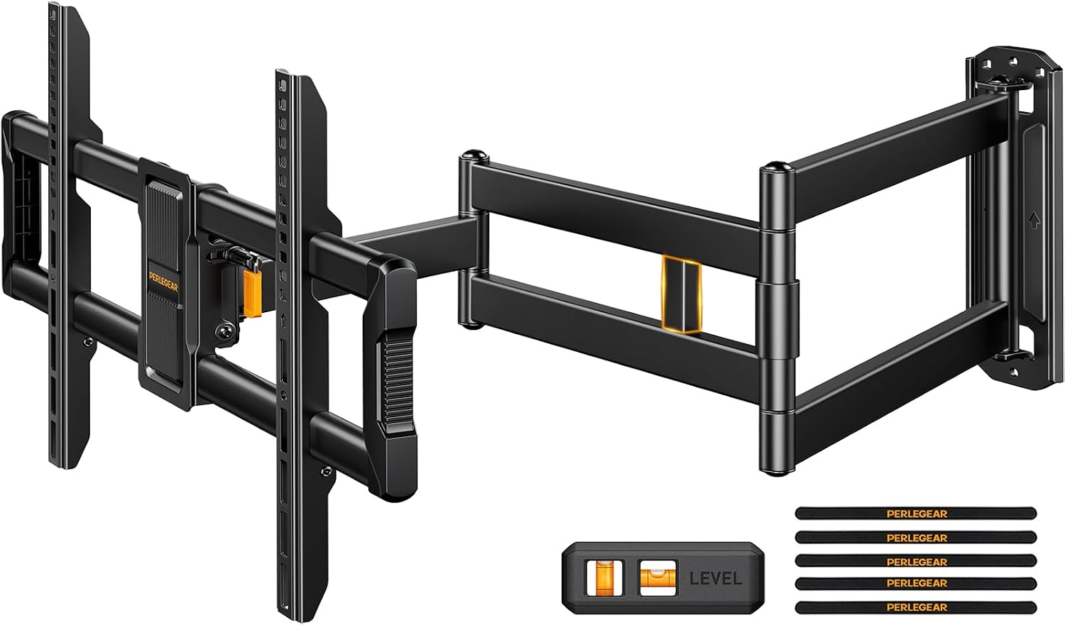 Perlegear TV Wandhalterung für 42-84 Zoll TVs 943 mm Langarm bis 68 kg