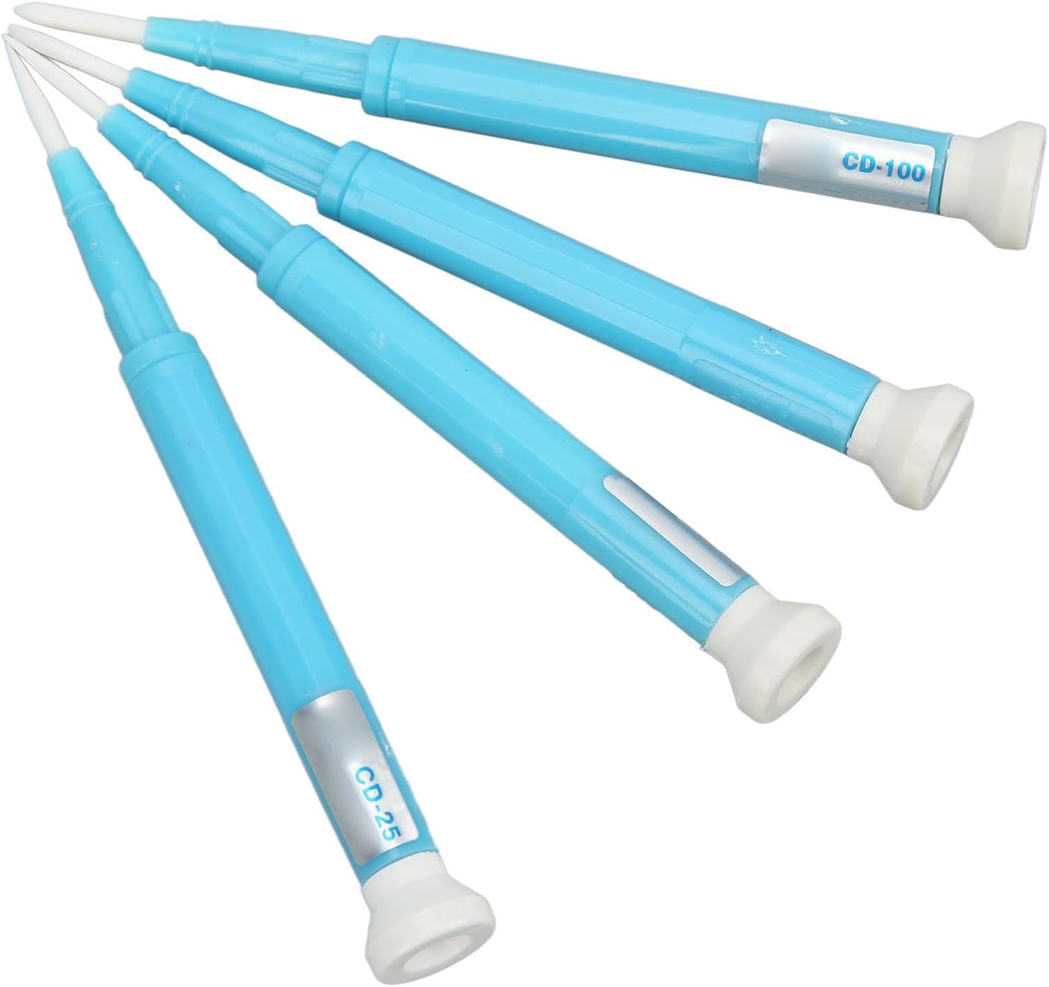 Keramik Schraubendreher, 4 Stück Abgleichschraubendreher, Ceramic Screwdriver, Bitschlitz Kreuzschlitz 1,3/1,8/2,6/2mm Nichtmagnetisch, Professional Antistatische für Reparatur Elektronischer Bauteile