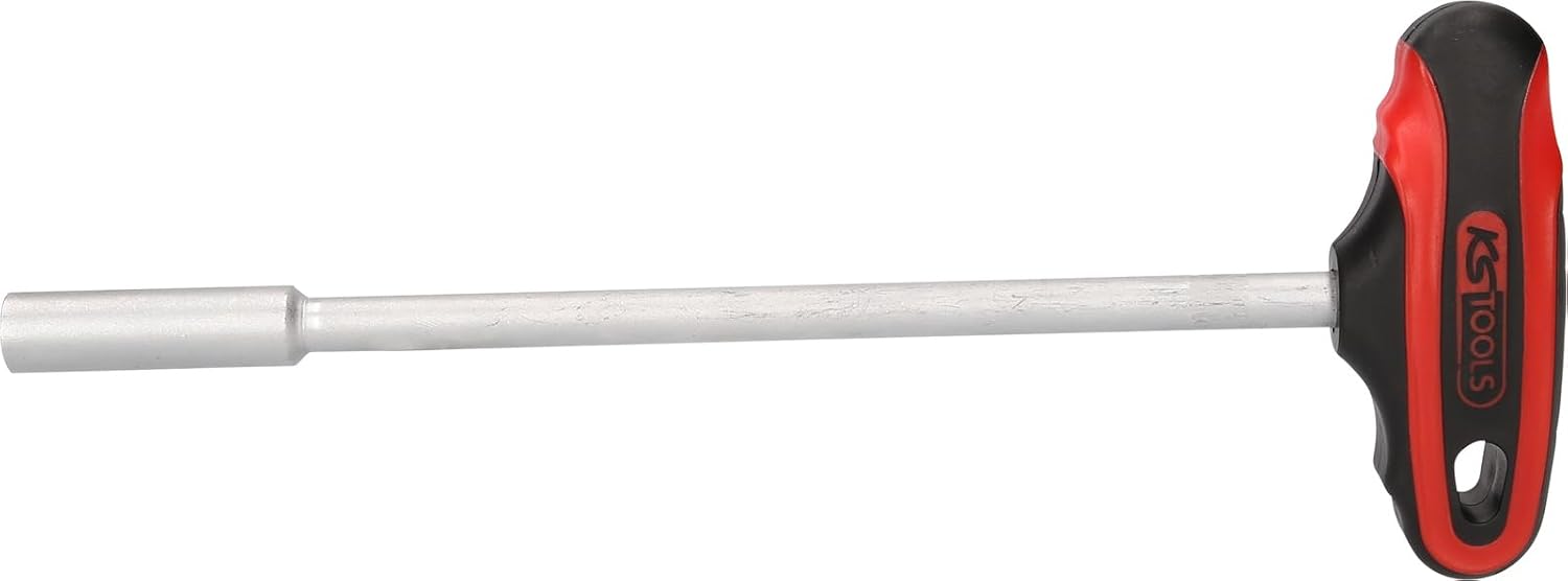 KS Tools T-Griff-Nuss-Schraubendreher, lang, 10mm, auf Hänger