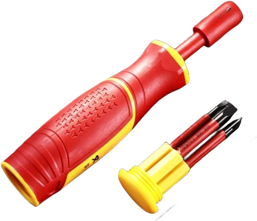 Isoliertes Schraubendreher-Set, 11-teilig, 1000 V, für S2-Stahl, magnetisch, isoliert