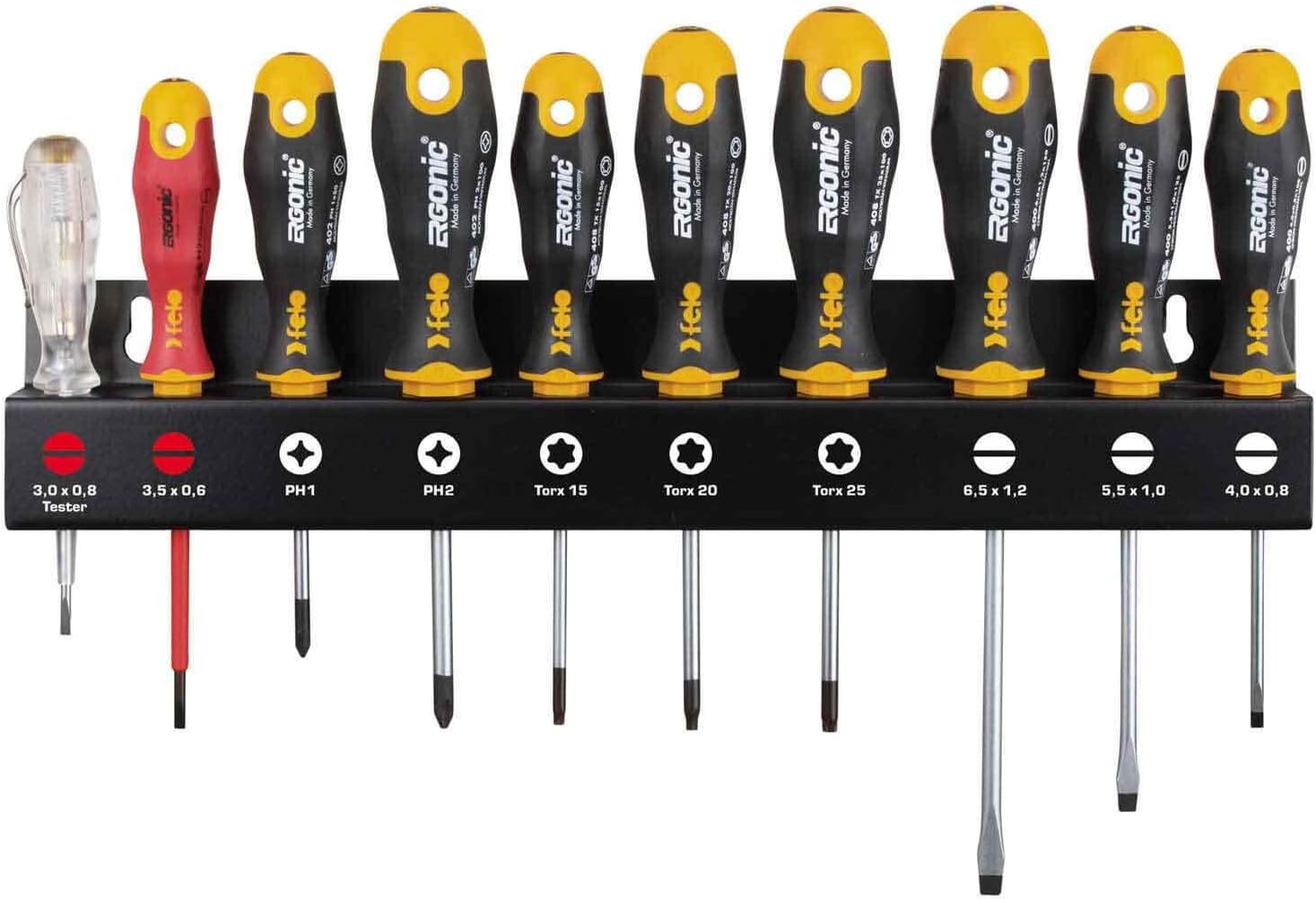 Felo Jgo. Dest. ERGONIC 10 pcs