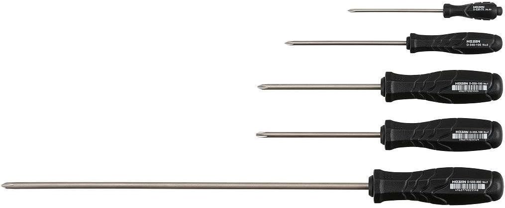 Hozan jis-5 JIS Schraubendreher-Set (Neue 3. Gen)