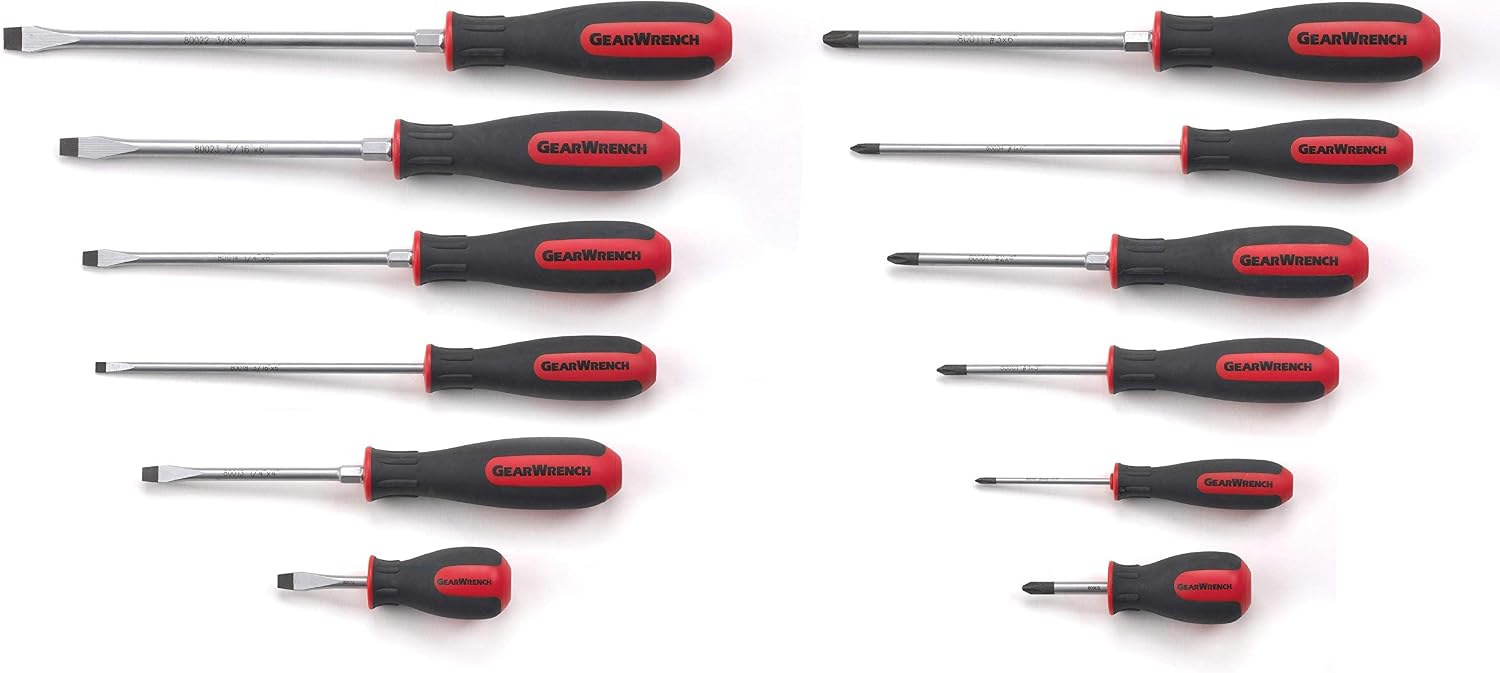 GearWrench 80051 Schraubendreher-Set, 12-teilig