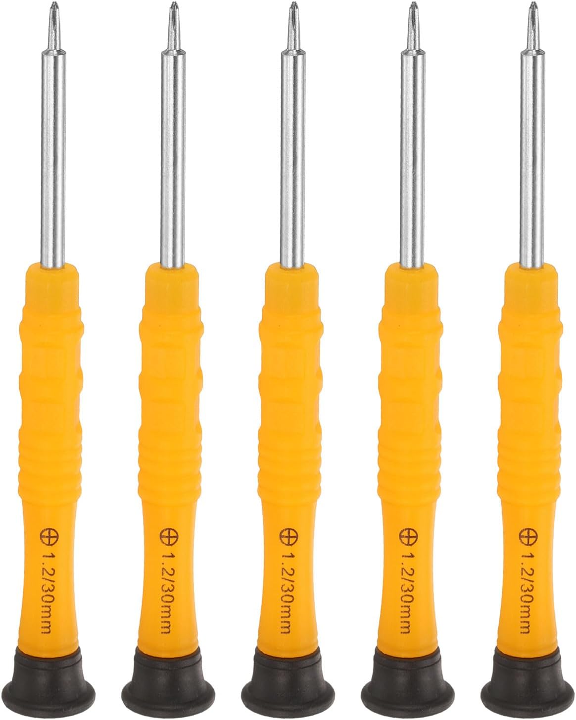 QUARKZMAN 5 Stück Schraubendreher PH2 0 87mm Länge Mini Schraubenzieher Set