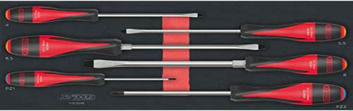 KS Tools 713.5016 Ultimate Modul-6 Schraubendreher Schlitz/Pozidriv
